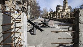 2. Dünya Savaşı'ndan kalma tank kapanları Kiev savunmasında kullanılıyor 