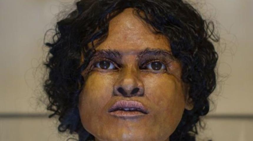 1800 yıllık iskeletin y&uuml;z&uuml; yeniden şekillendi