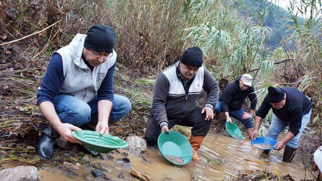Haberi alan oraya gidiyor... Dereden altın toplayıp servet kazanıyorlar!
