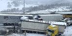 Feci kaza! Trafik kilitlendi