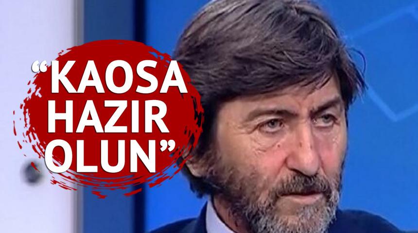 Rıdvan Dilmen, gündemi sarsacak belgeyi paylaştı! ''Kaosa hazır olun''