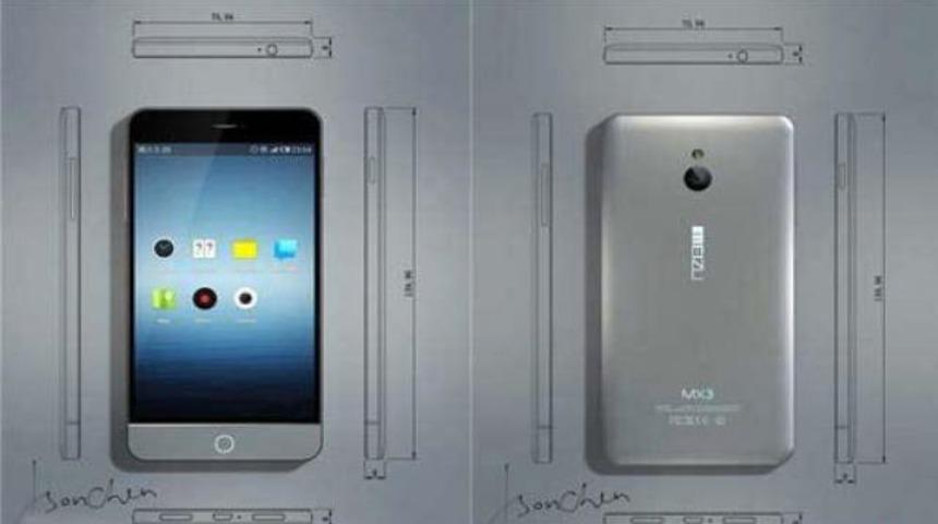 Meizu Mx3 tasarımıyla b&uuml;y&uuml;l&uuml;yor