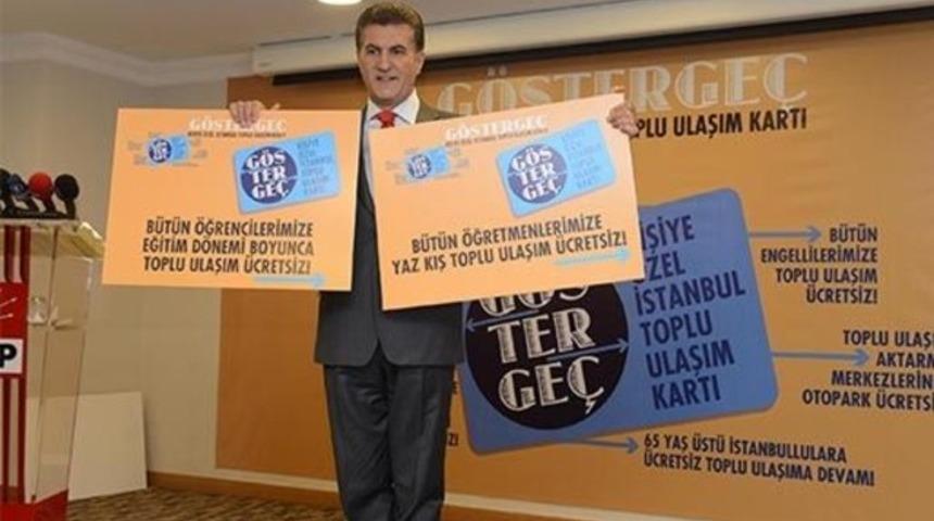 Mustafa Sarıg&uuml;l kampanyasını tanıttı: G&ouml;ster ge&ccedil;!