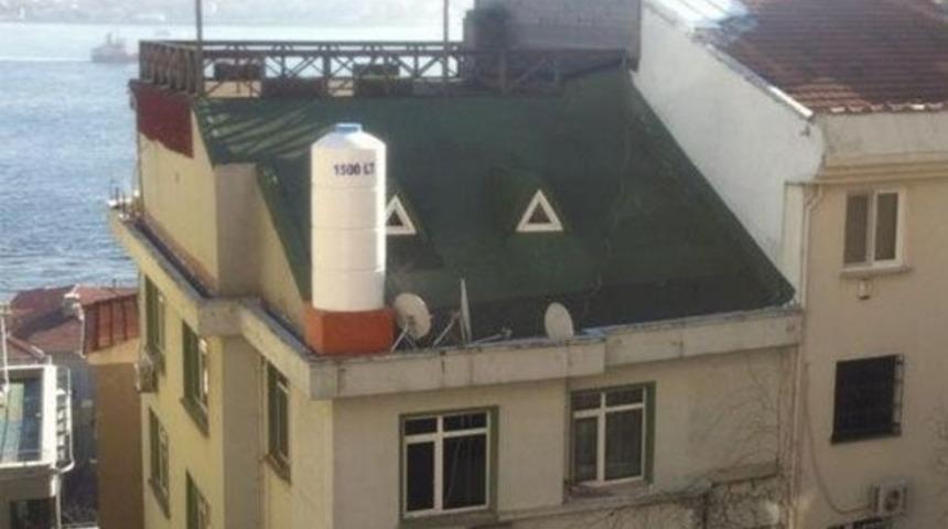 Sinan Çetin'in su deposu kılıflı baz istasyonu kaldırıldı