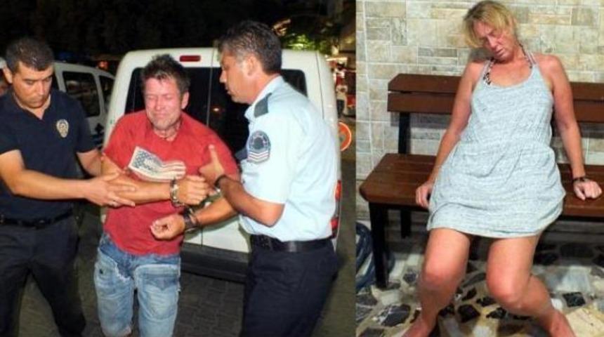 Otelde taşkınlık yapan turistlere sınırdışı