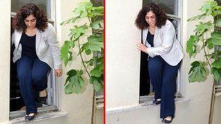 Fakülteye pencereden girip çıktı