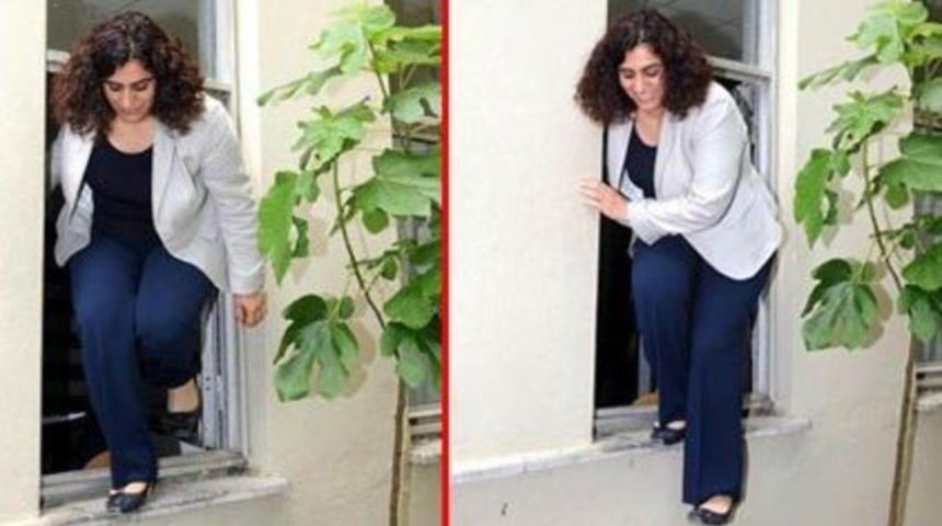 Fakülteye pencereden girip çıktı