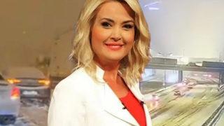 TRT spikeri Işıl Açıkkar'ın kar paylaşımı olay oldu! İBB'yi eleştirdi, Karayolları Genel Müdürlüğünden yanıt geldi