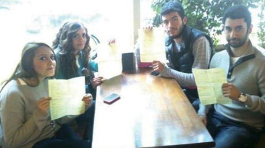 Kızlı erkekli eve ilk ceza kesildi