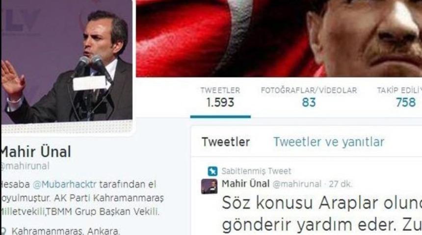 AK Partili vekile 'Twitter' şoku!