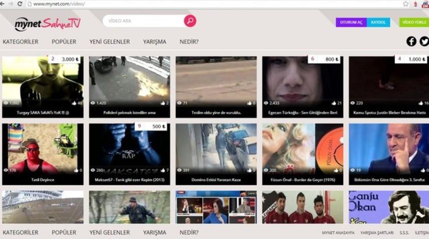 Mynet SahneTV a&ccedil;ıldı