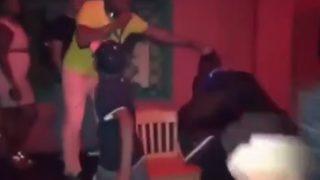 Sosyal medyada gündem oldu! Twerk yaparken şortu alev aldı, o anlar kameralara yansıdı