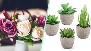 Bakmaya zamanı olmayıp evinde çiçeksiz yapamayanlar için gerçeğinden ayıramayacağınız yapay çiçekler