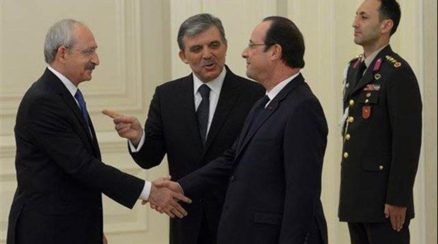 Hollande, Kemal Kılı&ccedil;daroğlu'na 'Erdoğan aday olacak mı?' diye sordu