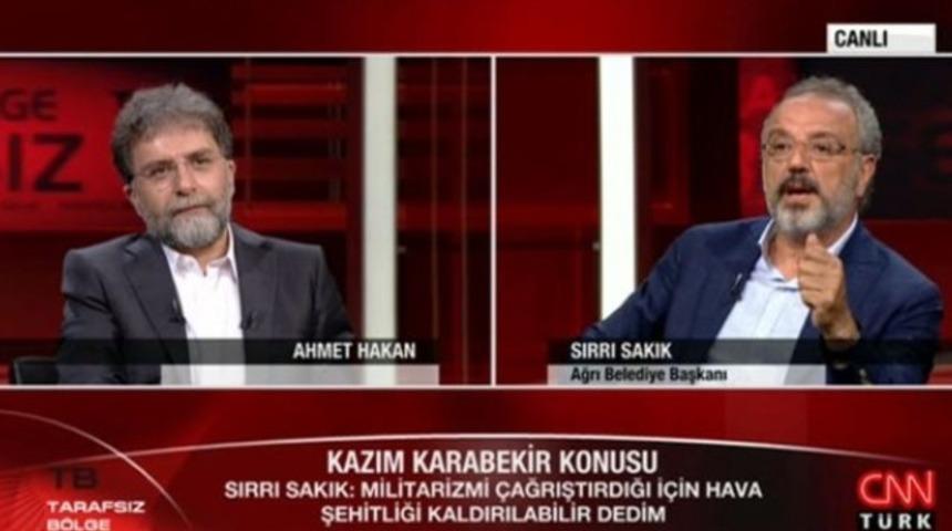 Sırrı Sakık'tan olay yaratan Kazım Karabekir çıkışı