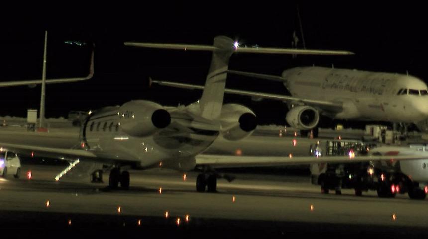 Rus milyarder Abramovich'in özel Jeti İstanbul'da