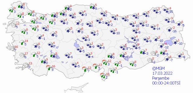 15 Mart 2022 Salı hava nasıl olacak?