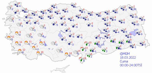 15 Mart 2022 Salı hava nasıl olacak?