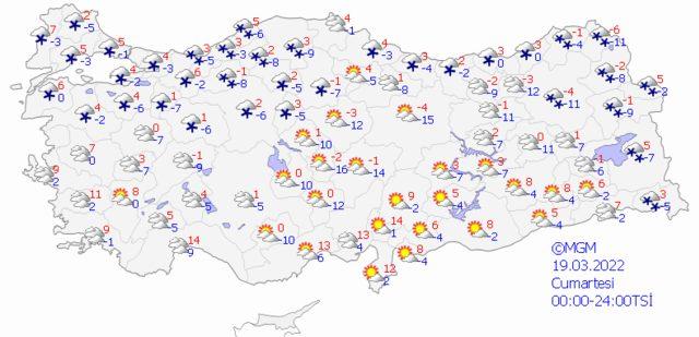 15 Mart 2022 Salı hava nasıl olacak?