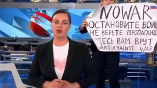 Rusya’yı şoke eden canlı yayın! Polis hemen gözaltına aldı…