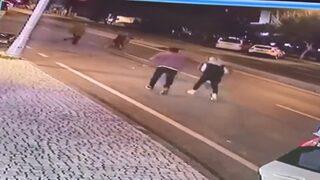 Büyükçekmece'de korku dolu anlar! Eski eşine sokak ortasında dehşeti yaşattı