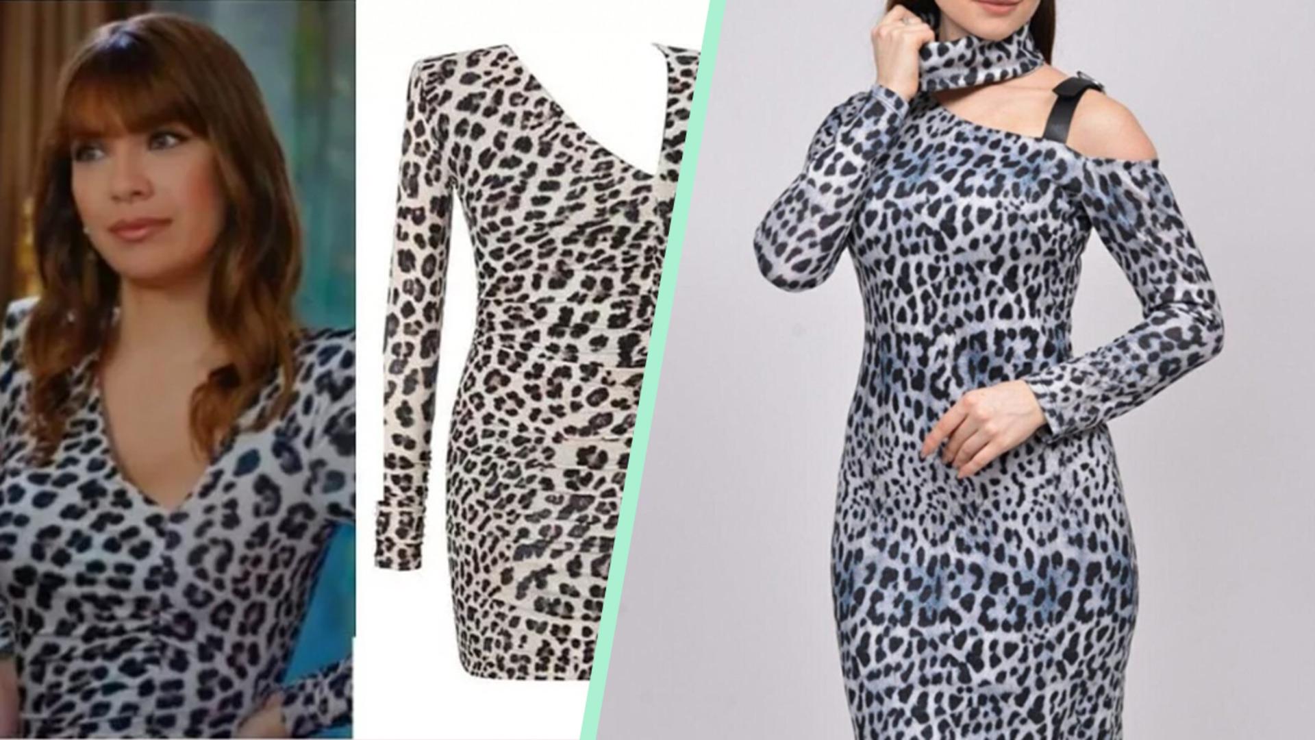 Yasak Elma'da Kumru'nun giydiği leopar desenli muhteşem elbiseye 300 TL altı alternatif öneriler