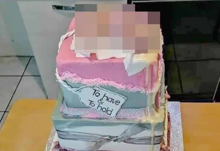 Erkek cinsel organlı pasta kriz çıkardı! Misafirler düğünü terk etti