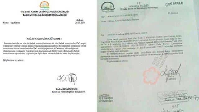 Milupa mamada GDO çıktı!