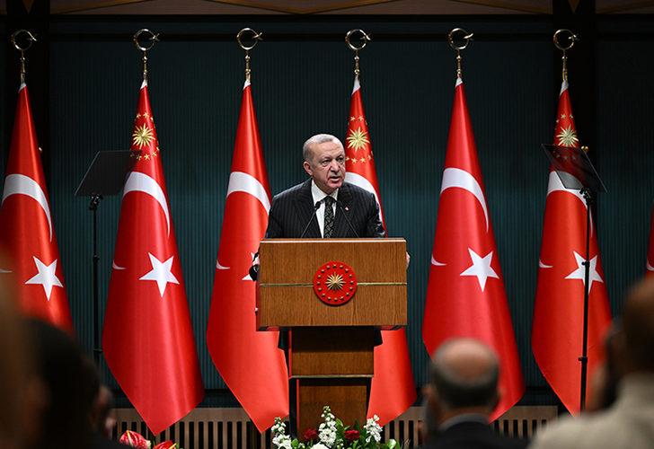 Son dakika: Kabine toplantısı sona erdi! Cumhurbaşkanı Erdoğan müjdeleri peş peşe açıkladı