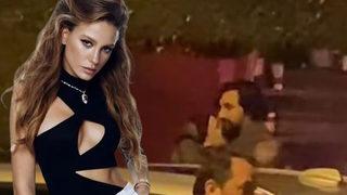 Serenay Sarıkaya ile Umut Evirgen ilk kez birlikte görüntülendi! Yüzünde güller açıyor