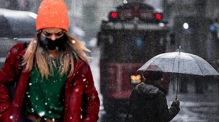 Son dakika: Soğuk ve yağışlı hava geri geliyor! İstanbul'a kar yağacak mı? Meteoroloji saat vererek uyardı