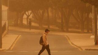 Sahra Çölü’nden gelen toz fırtınası İspanya’yı vurdu! Gökyüzü bir anda turuncuya döndü