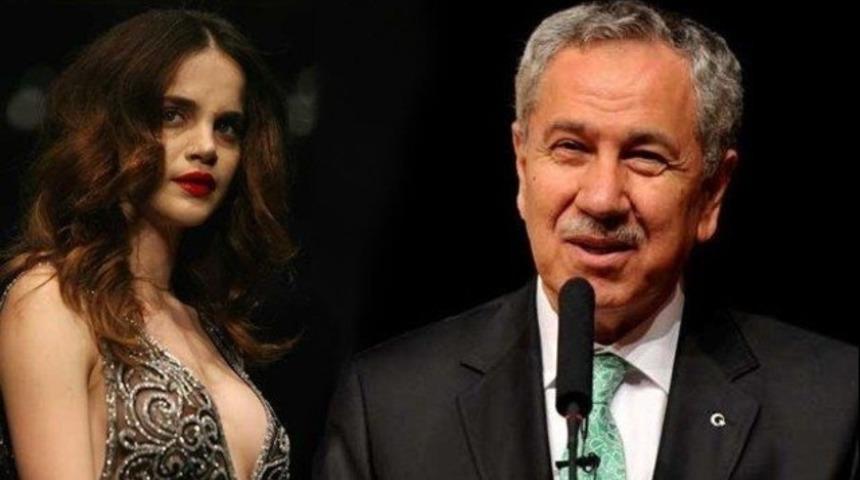 Tuğçe Kazaz'dan Bülent Arınç'a destek