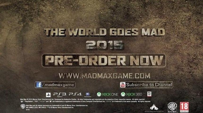 Mad Max oyunu 2015&prime;e ertelendi