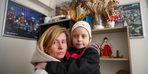 Ukraynalı anne, savaşı "oyun" sanan kızıyla Antalya'ya kardeşinin yanına sığındı