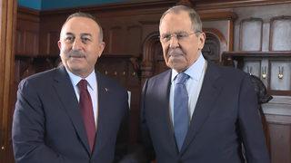 Son dakika: Kritik görüşme sonrası Çavuşoğlu ve Lavrov'dan önemli mesajlar