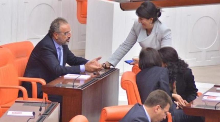 Pervin Buldan ile Sırrı Sakık'ın samimi sohbeti