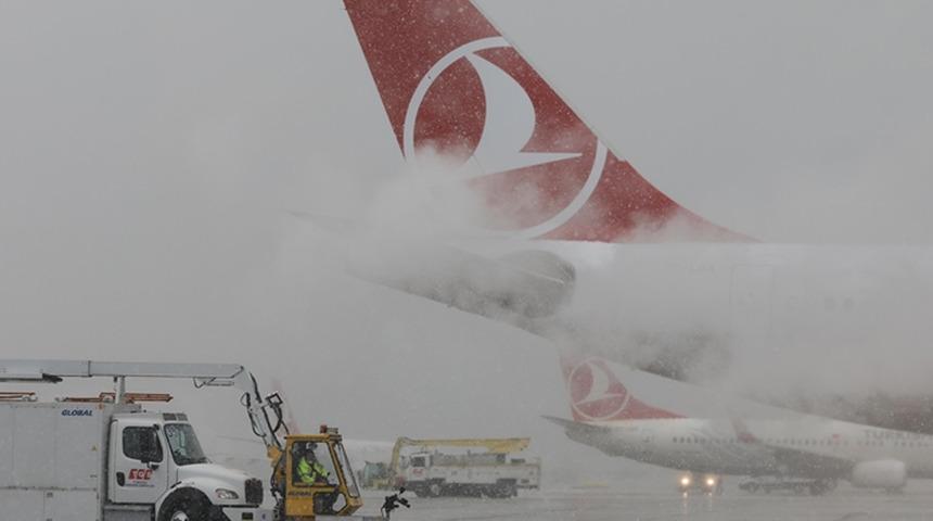 Son dakika: THY'den sefer iptali açıklaması! "Beklenen kar yağışı nedeniyle..."