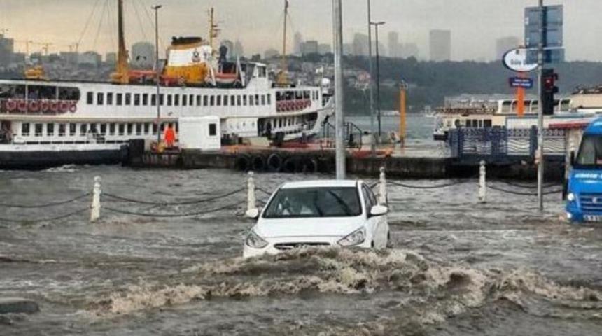 İstanbul için sel uyarısı