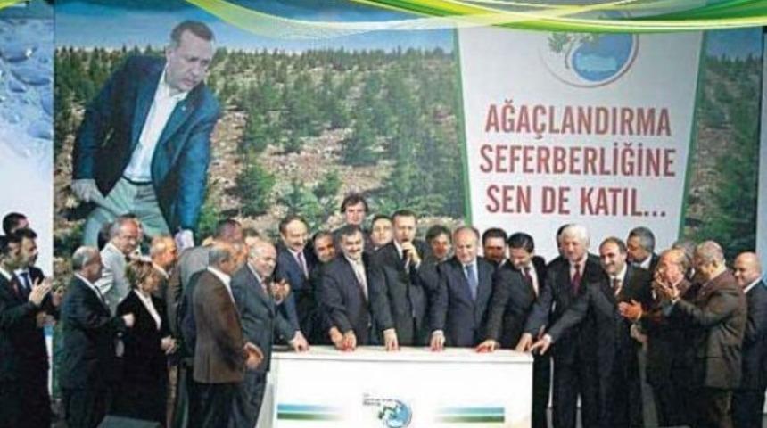 Başbakan Recep Tayyip Erdoğan üniversitelerde ağaçlandırma seferberliği başlatıyor