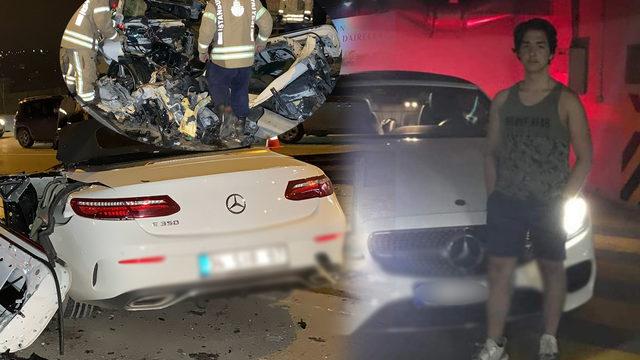 Lüks otomobille evden kaçan Saltuk Buğrahan Demir kazada öldü! Arkasında bu notu bıraktı