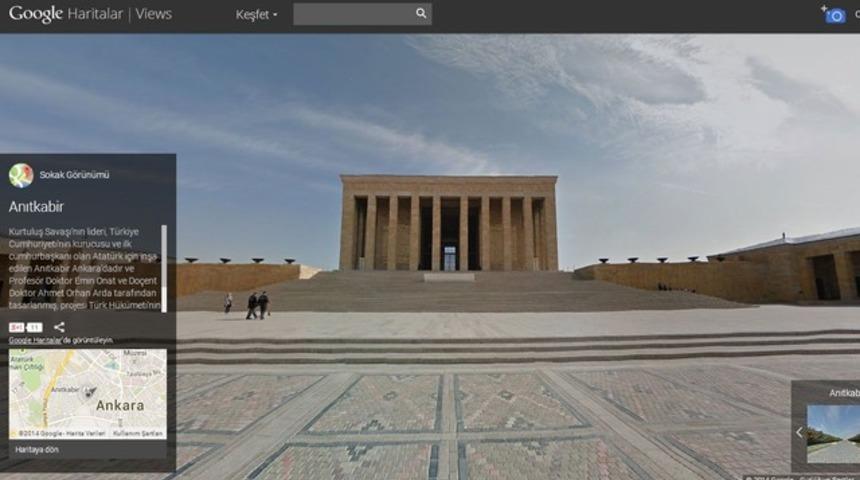 Google, Anıtkabir'in kapılarını d&uuml;nyaya a&ccedil;ıyor