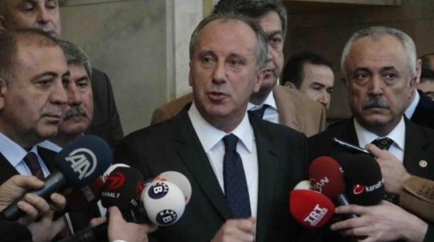 Muharrem İnce, Tarhan’dan destek istedi
