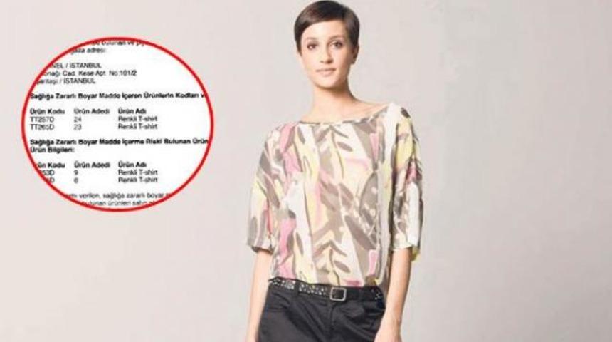 O markanın zararlı tiş&ouml;rtleri toplatılıyor