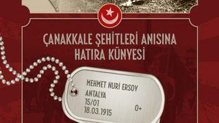 18 Mart Çanakkale şehitleri anısına künye nasıl yapılır? Çanakkale Zaferi hatıra künyesi nasıl oluşturulur?