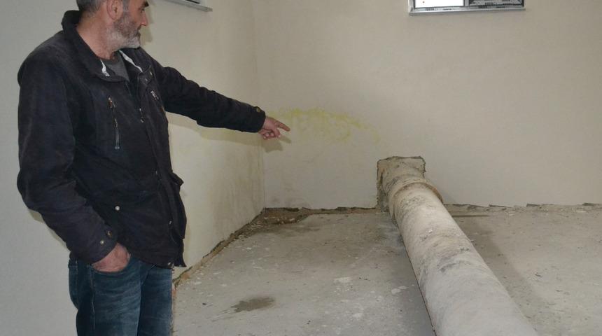 Tekirdağ'da akılalmaz olay! Boru patlarsa bina havaya uçacak