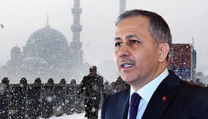 SON DAKİKA | İstanbullular dikkat! Vali Yerlikaya'dan yeni kar yağışı uyarısı! Saat verdi: Dışarı çıkmayın