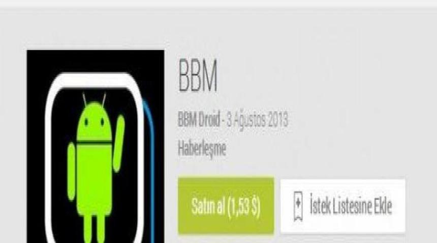 Google Play'de sahte BBM