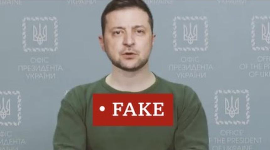 Rusya-Ukrayna savaşında Zelenskiy ve Putin'in 'deepfake videoları' kullanılıyor