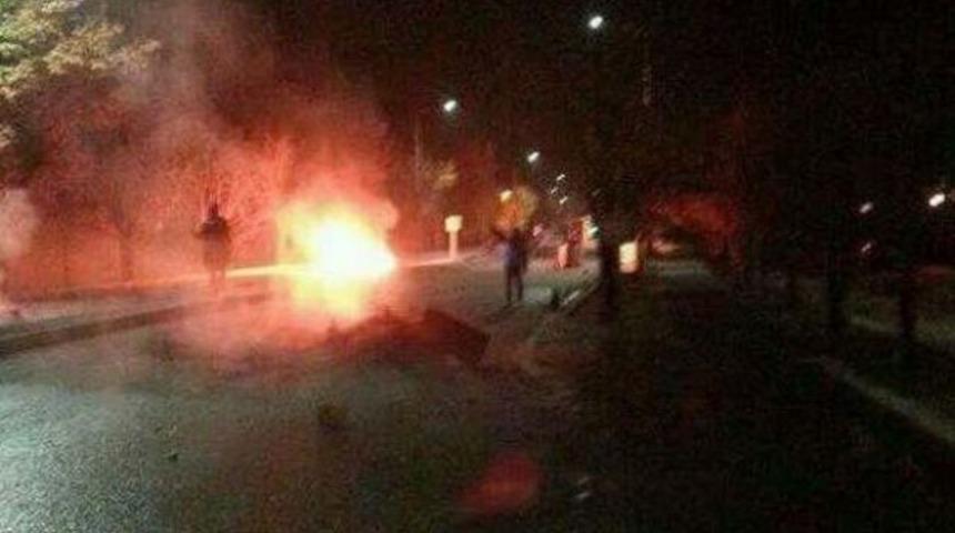 ODT&Uuml;'de polis m&uuml;dahalesi